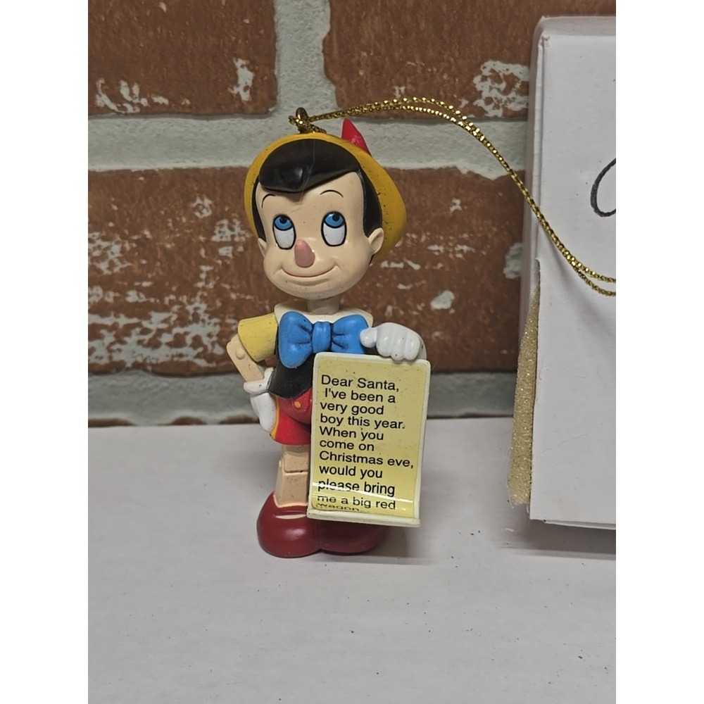 Disney Grolier Christmas Magic Pinocchio‎ Ornament 26231 116